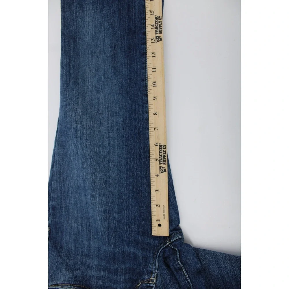 Mossimo Supply Co. blue denim bootcut jeans women size 7